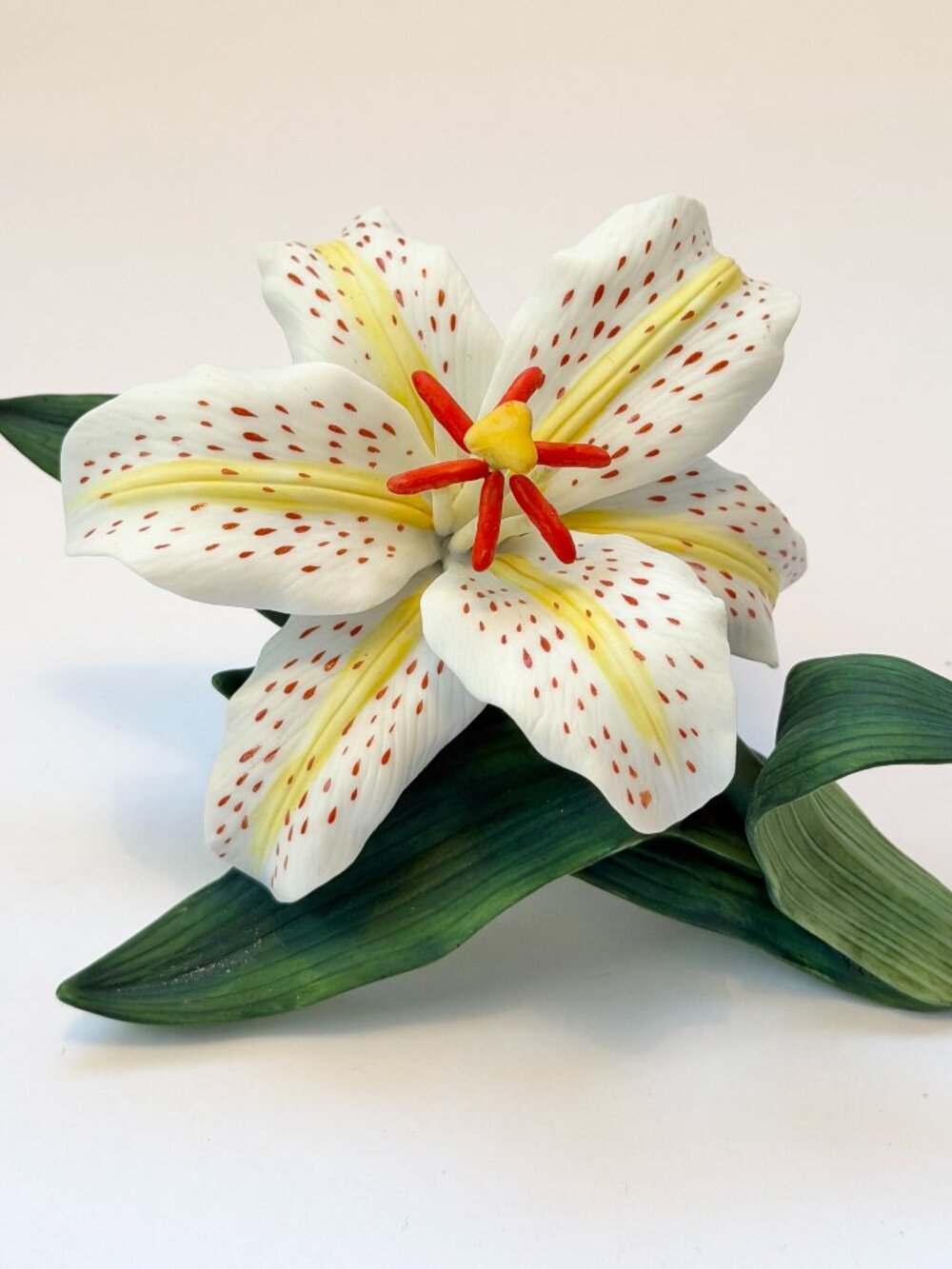 Vintage Lenox Lily Porcelain Flower Figurine